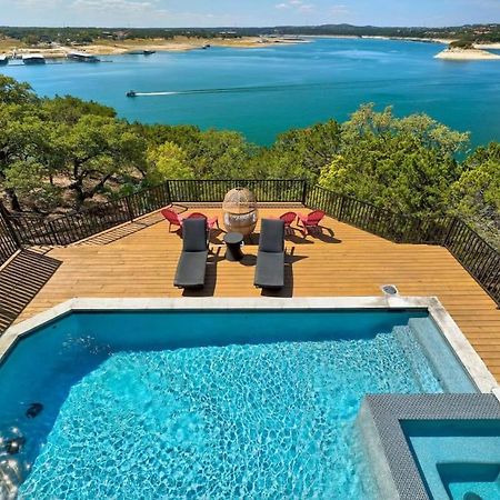 Atlantis On Lake Travis Pool Hot Tub Dock Villa Leander Eksteriør billede