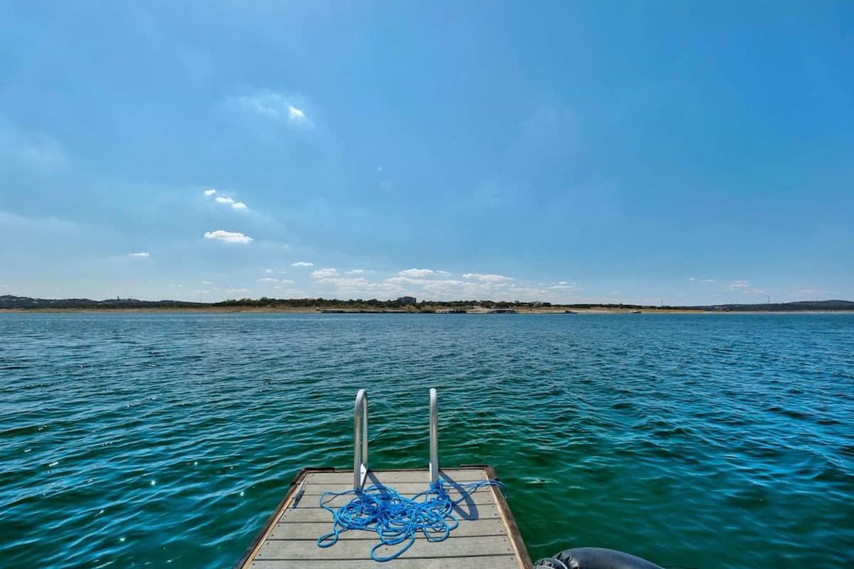 Atlantis On Lake Travis Pool Hot Tub Dock Villa Leander Eksteriør billede