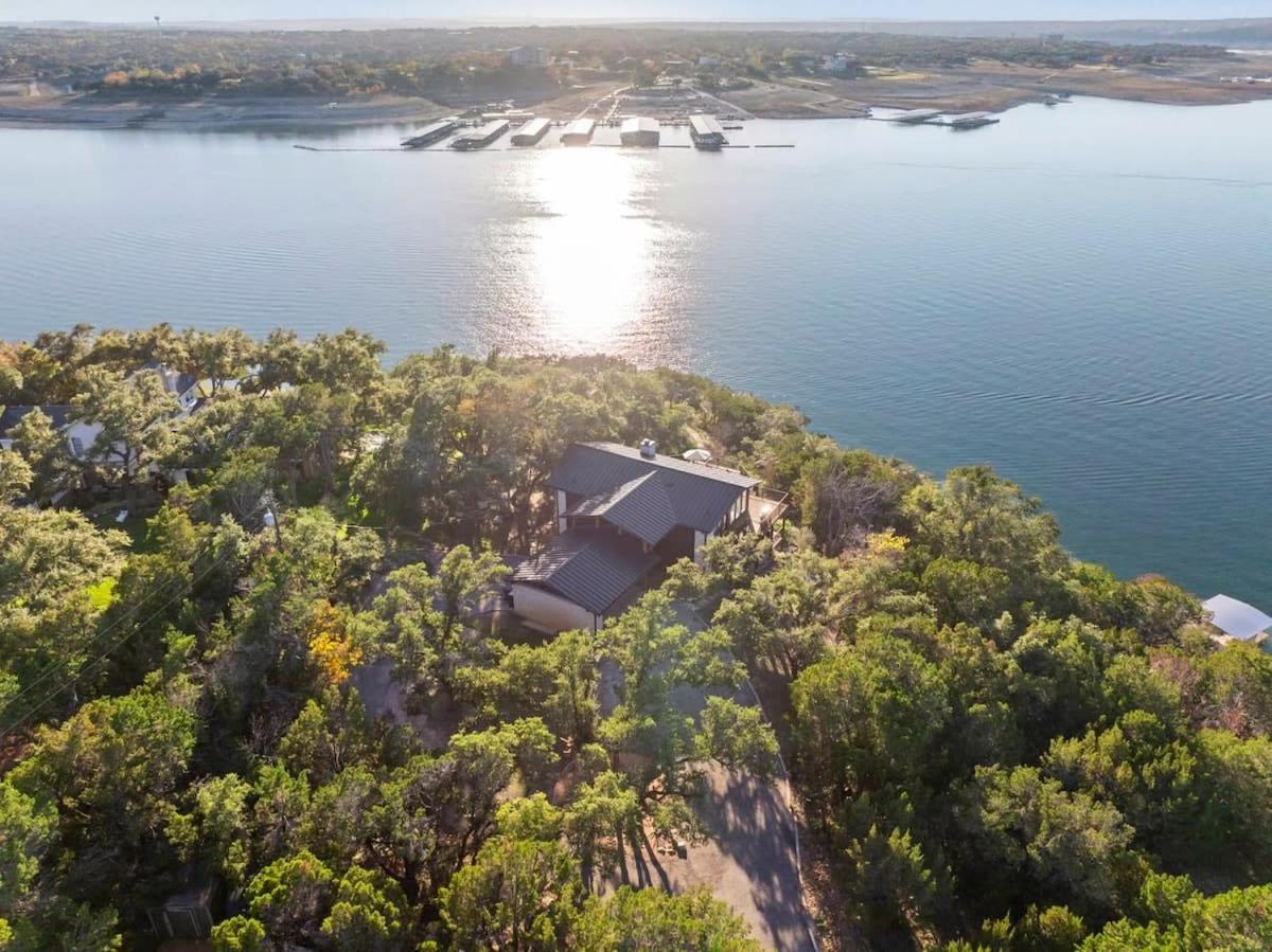 Atlantis On Lake Travis Pool Hot Tub Dock Villa Leander Eksteriør billede